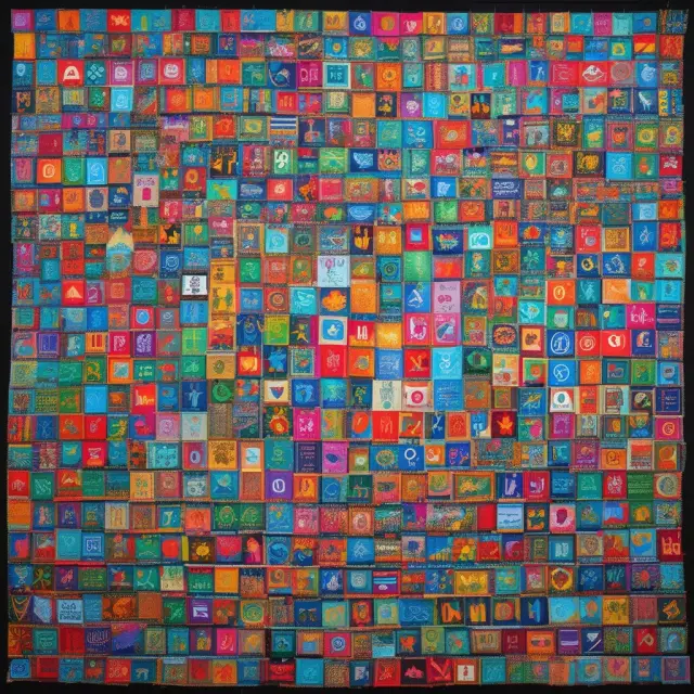 Tapestry illustrating multilateral development banks