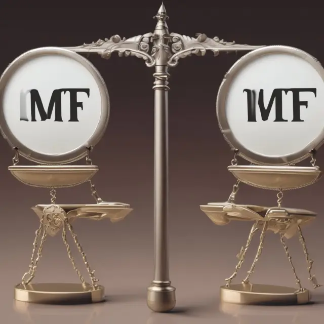 An image depicting two scales representing MTF and OTF, illustrating the differences between these platforms in terms of regulation, discretion, and product offerings in European securities trading.