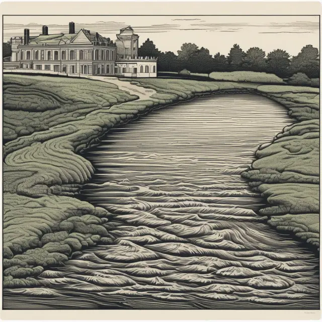 An image of pebbles creating ripples in a pond, symbolizing the fiscal multiplier effect.