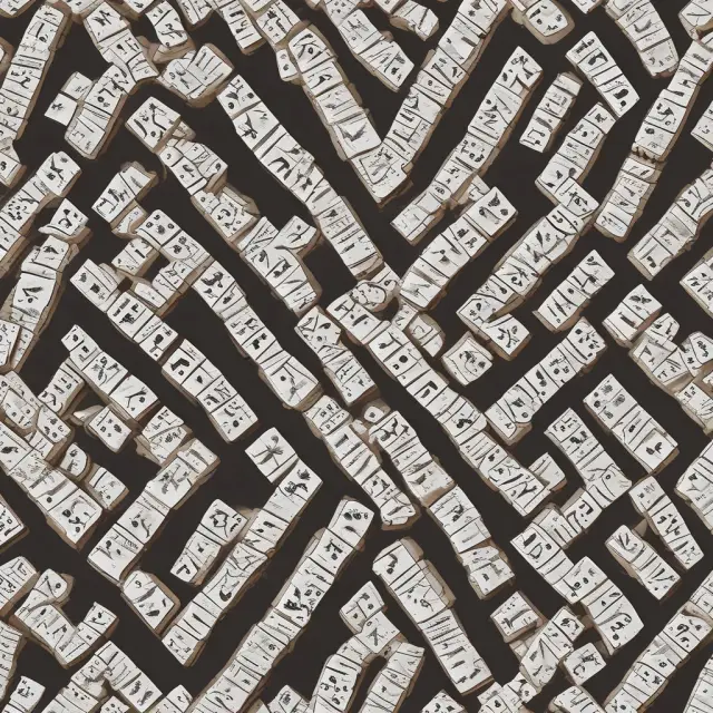 Multipliers symbolized as dominoes representing economic sectors, illustrating the ripple effect of change on income and growth.
