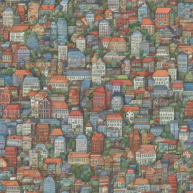 Colossal mosaic of municipal bonds representing over $4 trillion in assets, creating a solid foundation for public infrastructure projects.