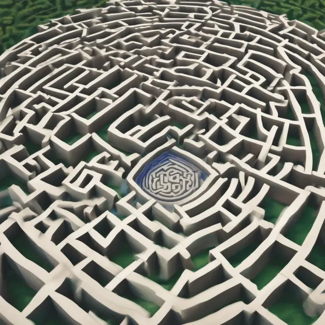Maze illustrating mutual insurance companies