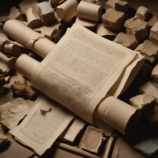 An image of a time capsule opening to reveal historical documents symbolizing the beginnings of mutual companies in the 17th century