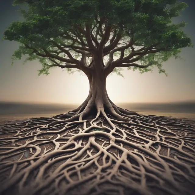 Tree symbolizing mutual companies