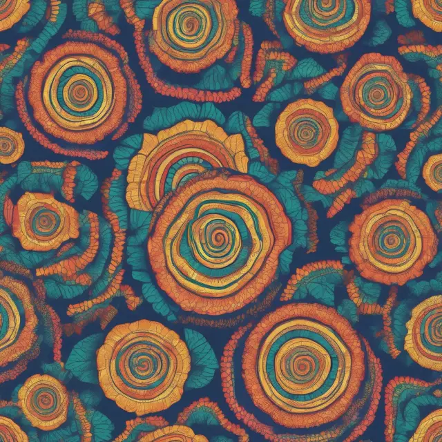 Image of a colorful kaleidoscope symbolizing the combined growth from capital appreciation, dividends, and capital gains in mutual fund investments.