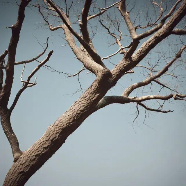 Two intertwined branches symbolizing two mutually exclusive investment opportunities, with one branch bearing more fruit to illustrate a higher expected return