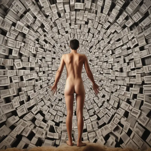 A vortex of short sellers targeting various stock symbols represents the practice of controversial naked short selling.