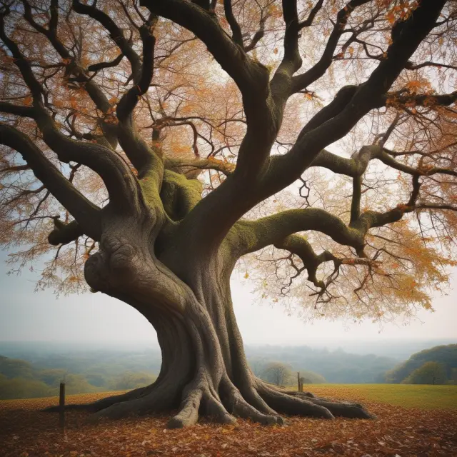 A tree losing leaves represents necessary updates to estate planning when encountering major life events like divorce or death