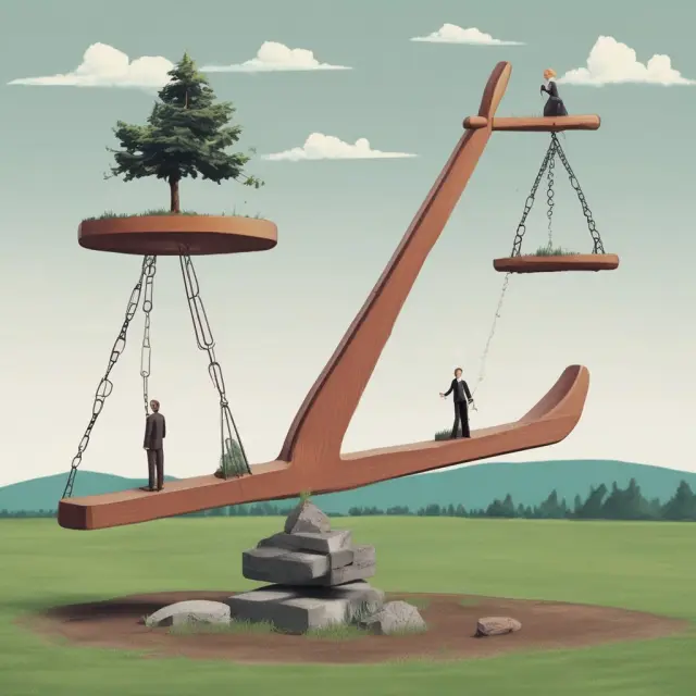 A see-saw with named perils and all risks insurance policies on either end, illustrating the balance between their costs, customization options, and claims processes.