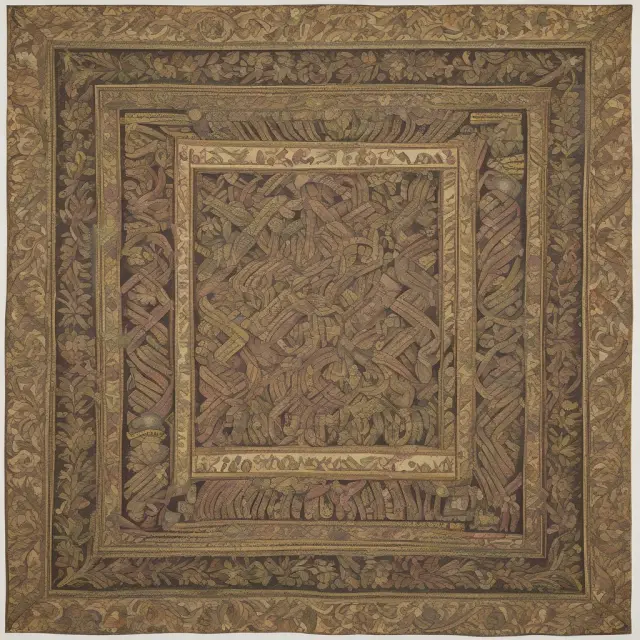 Narrow money (M1/M0) represented by gold coins, and broad money (M2/M3) illustrated as jade gems on a tapestry