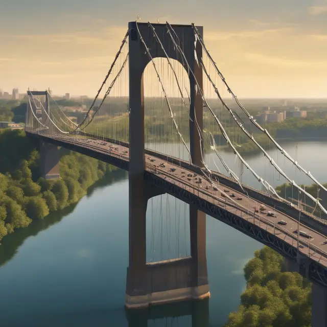 NASBA bridge connecting various state boards of accountancy, symbolizing unified collaboration for CPA licensing and professional development