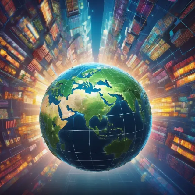 Globetrotting Nasdaq symbol traverses interconnected markets across continents