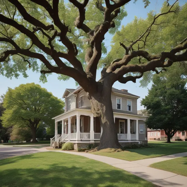 An image of a large tree with branches symbolizing various federal homeownership programs extending from its trunk, representing the National Housing Act