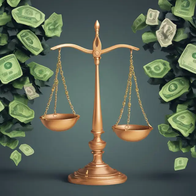 Image of two balancing scales with coins from different currencies representing business operations. Natural hedging strategies keep the scales in balance, minimizing risk.