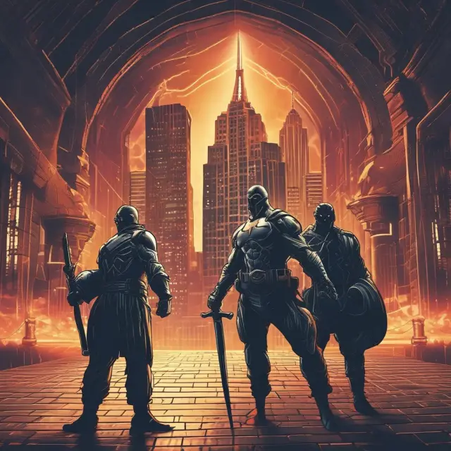 An image of a shield made of bonds protecting a castle representing the stock market from volatile market conditions.