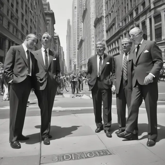 An image of three towering giants representing Bear Stearns, Merrill Lynch, and Lehans Brothers collapsing due to natural selection during the credit crisis.