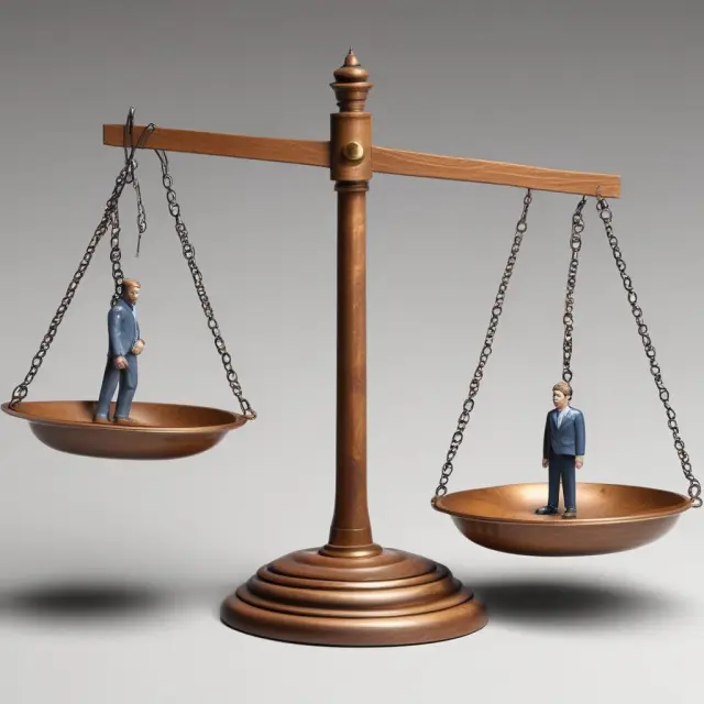 Visualizing the differences between full employment, 100% employment, and natural unemployment on balance scales