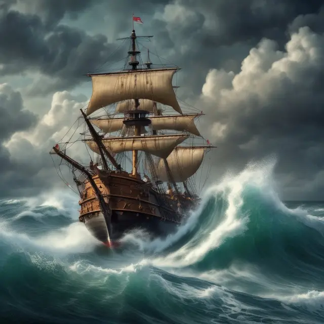 An American multinational company in a boat shielded by Non-Deliverable Forwards (NDFs) from the stormy sea of currency risk