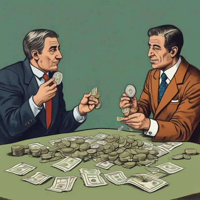A trader deciding between an 
