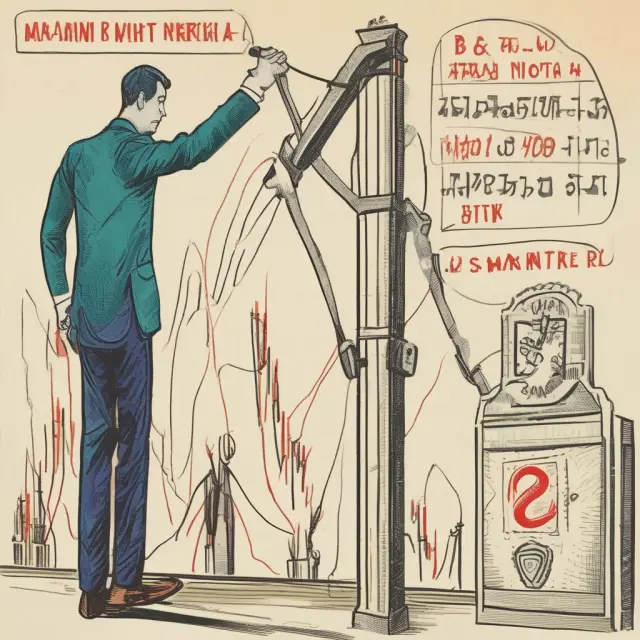 An image of a balance scale with market prices on one side and strike prices on the other, while near-the-money options dance around them.