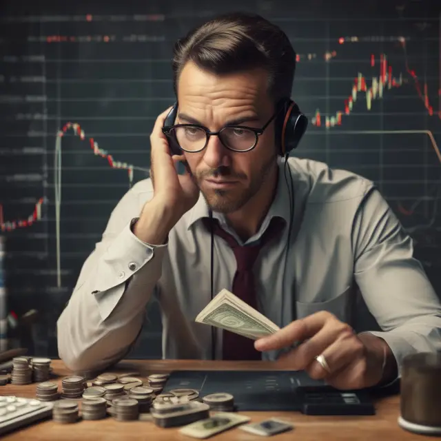 A trader, John, weighing a call option close to the money