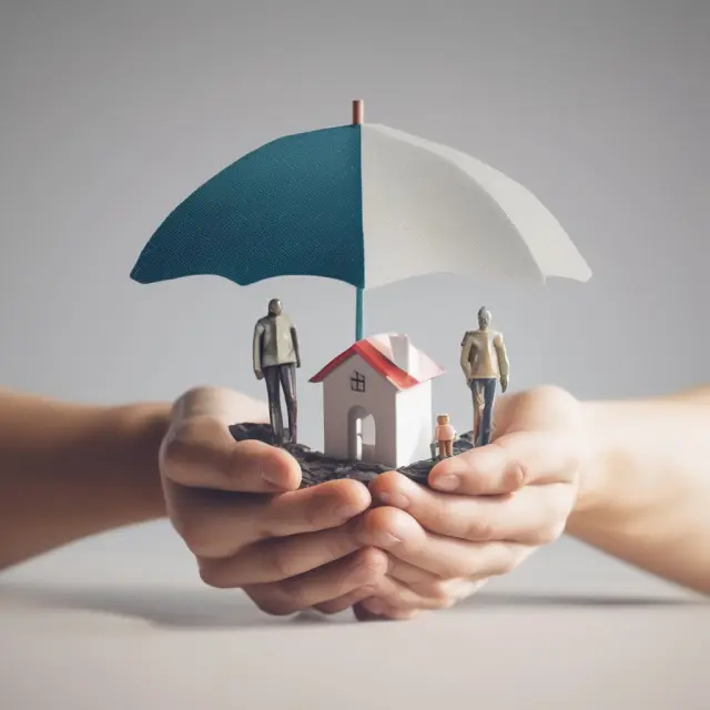 A term life insurance policy as a shield, expanding and contracting to reflect evolving financial obligations and income replacement requirements