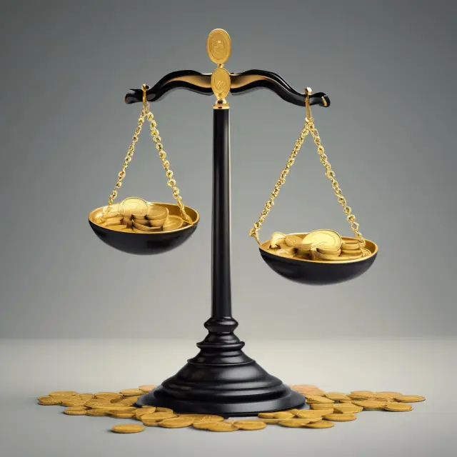 An image of a moral dilemma between accepting negative yields on bonds and protecting purchasing power through savings and retirement funds.