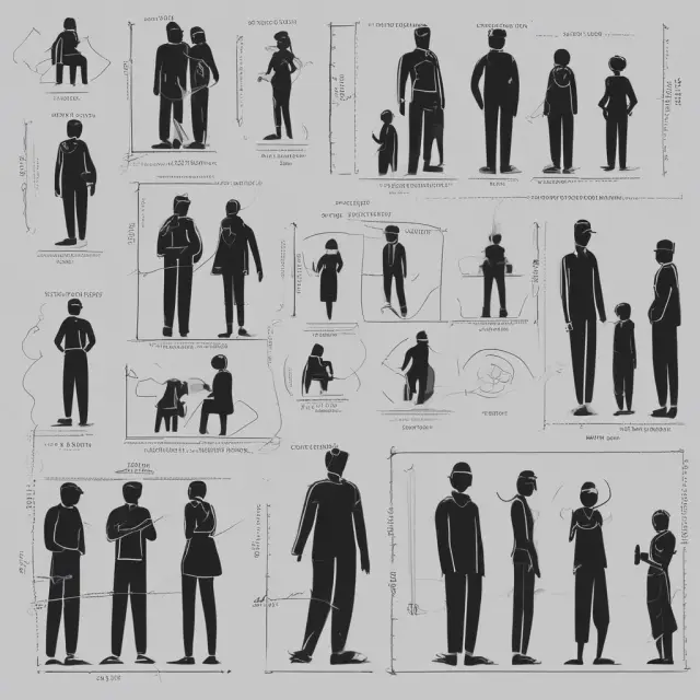 A visual representation of negative correlation through real-life examples in consumer behavior, human resources, manufacturing, and learning.