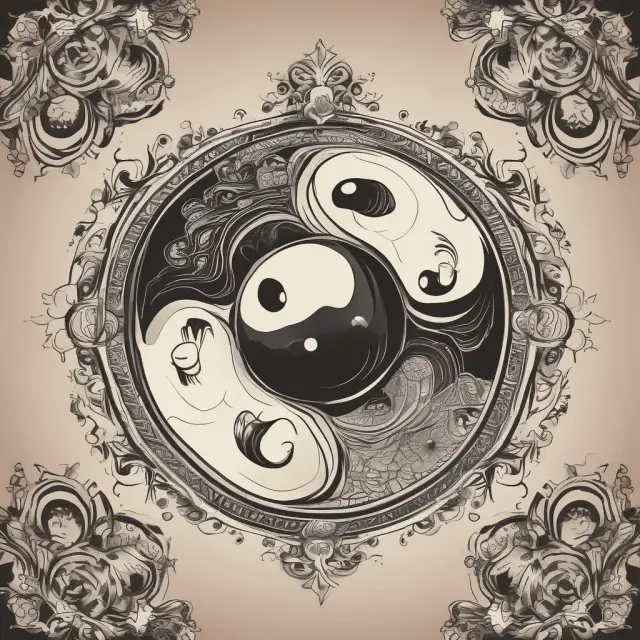 A Yin-Yang symbol represents the balance between interest-sensitive assets and liabilities, illustrating their impact on net interest income during interest rate fluctuations