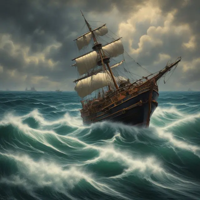 A bond issuer steers a raft through rough waters populated by floating rate securities, emphasizing the importance of managing negative arbitrage risks in modern markets