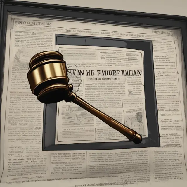 Image of a digital gavel triggering bids on government securities in an electronic auction system