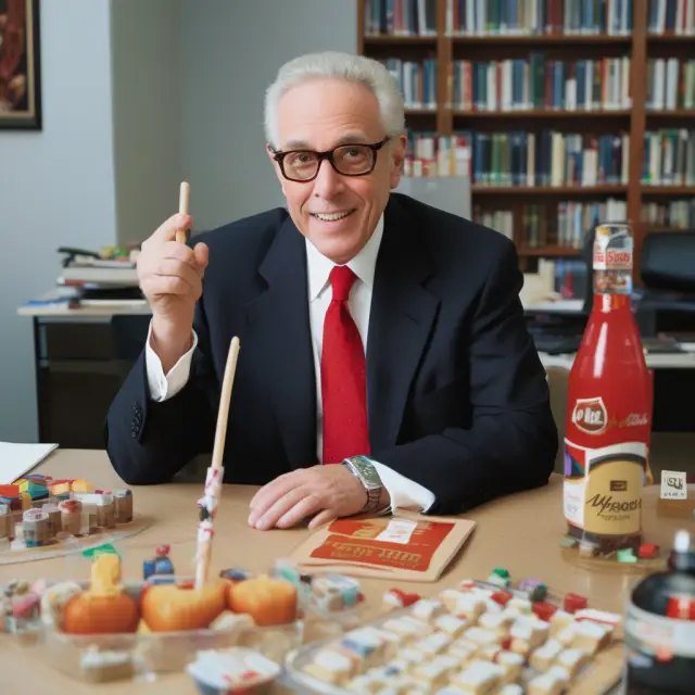 Nelson Peltz as a kingmaker, depicted wielding a scepter over Ingersoll Rand and Heinz company boards to bring about transformative change