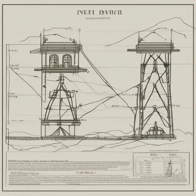 Seesaw representing net debt (weight) and EBITDA (counterweight), indicating the balance in assessing a company