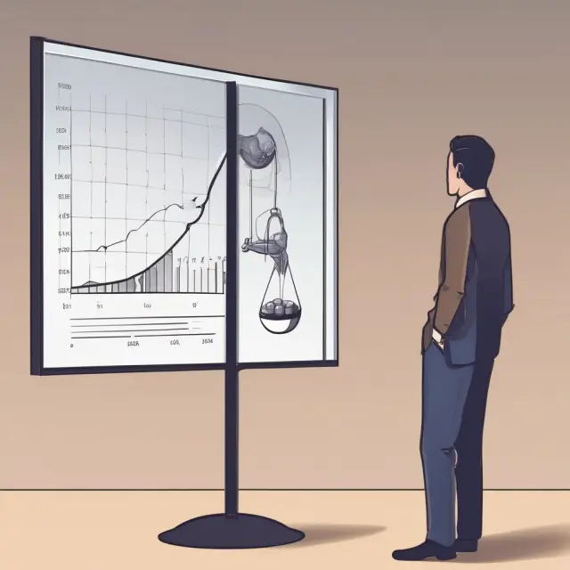 An investor weighs Net Internal Rate of Return (Net IRR) against Gross Internal Rate of Return (GIRR) on a scale, emphasizing improved decision-making in private equity.