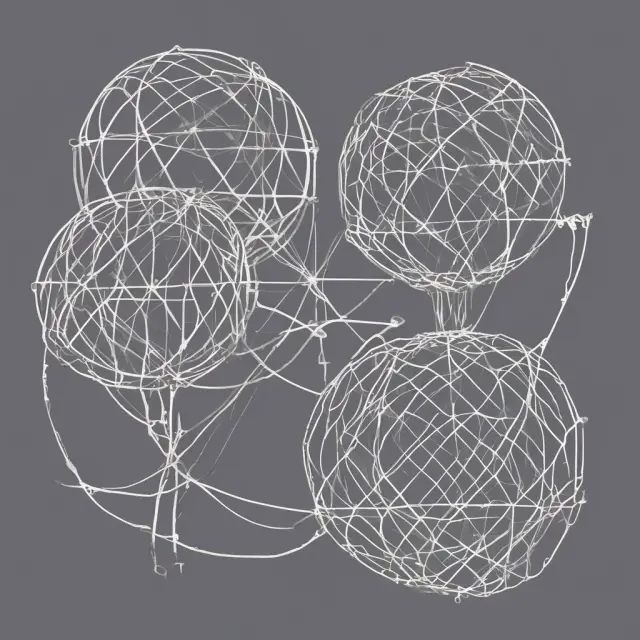 Visual representation of a global internet united through net neutrality, with four interconnected globes