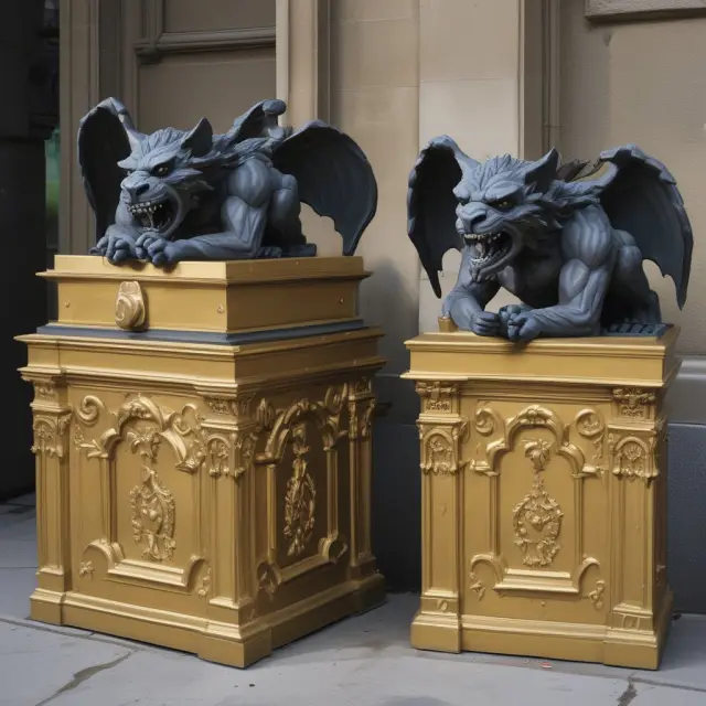 Gargoyles shielding tax-advantaged investments, including municipal bonds and retirement accounts