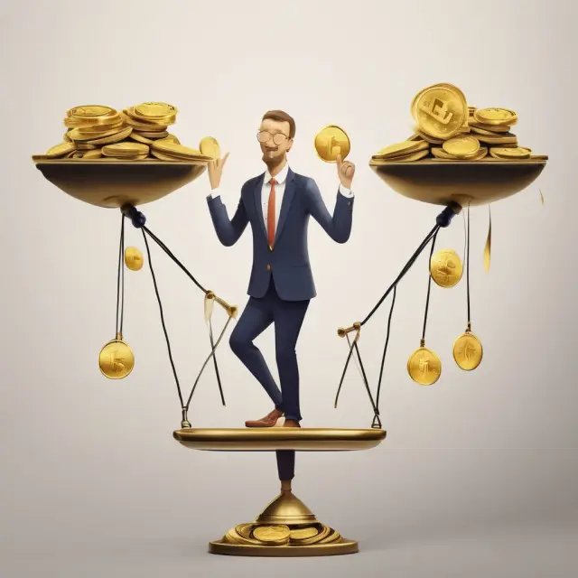 Golden coin juggler with AR and AP: Balancing net liquid assets through accounts receivables (AR) and payables (AP)