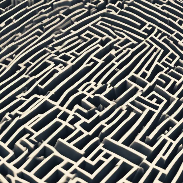 Taxpayer navigating an intricate maze representing the impact of the Tax Cuts and Jobs Act (TCJA) on Net Operating Loss rules