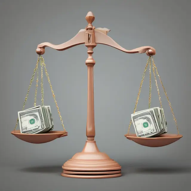 Visualizing the difference between gross proceeds and net proceeds in a financial transaction with capital gains tax implications