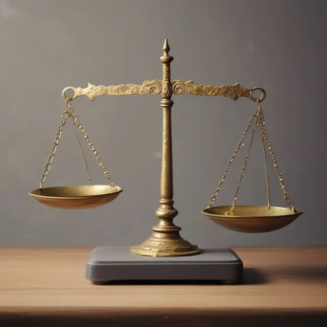 An image of a scale with tangible assets (physical objects) on one side and intangible assets (dissolving fog) on the other, emphasizing net tangible asset analysis