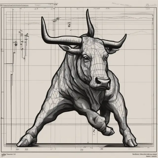 A dance floor filled with bulls and bears engaging in a rhythmic ballet of net volume, money flow index, on-balance volume, and RSI.