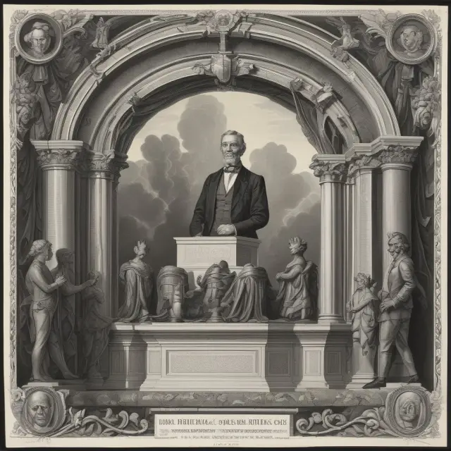 A tapestry depicting New Deal reforms weaving a narrative of transparency and accountability, with regulators as guardians, and threads symbolizing the Glass-Steagall Act and Securities Act