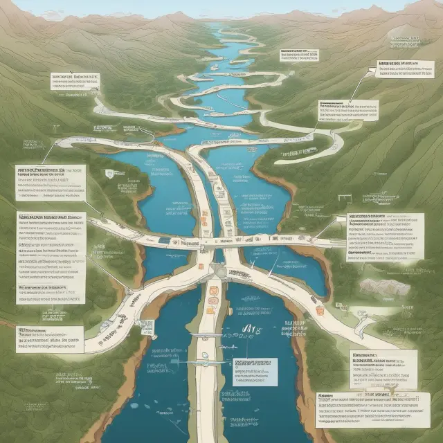 A labyrinthine river representing the FDA