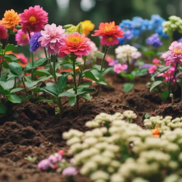Open-end, closed-end, and ETF flowers symbolizing new fund offers blooming in a garden, representing different investment opportunities
