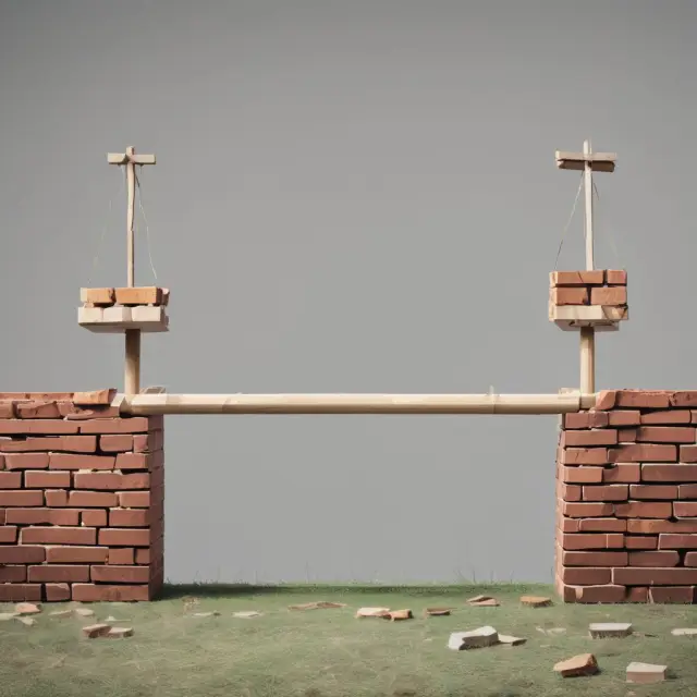 Seesaw illustrating New Home Sales fluctuations: record-breaking declines followed by recovery