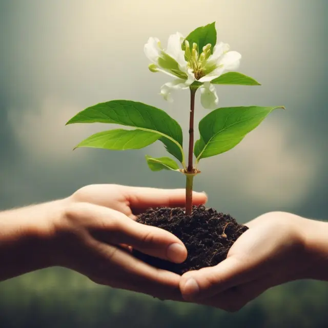 Apple seed sprouting into a tree, representing the process of companies growing through Initial Public Offerings (IPOs)