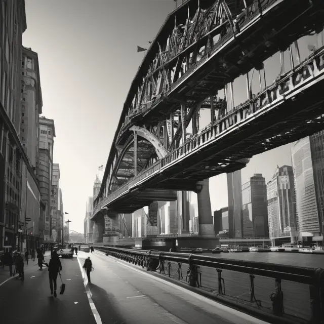 An investment bank acting as a sturdy bridge, connecting companies to capital markets through underwriting, syndication, and distribution.