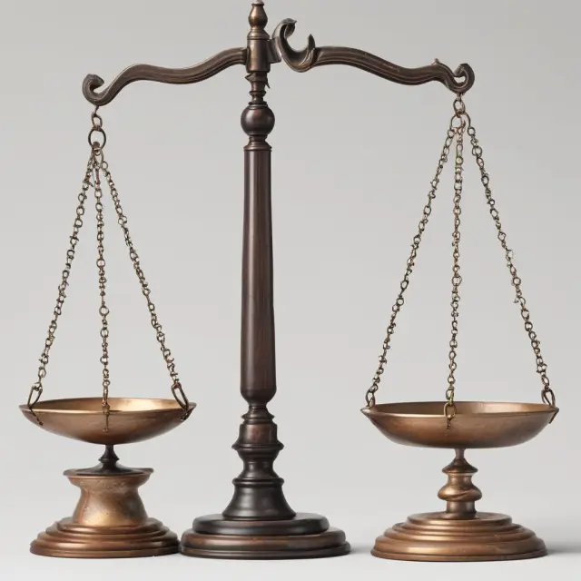 Two scales balancing the traditional historical cost (left) against the NIFO replacement cost (right), illustrating the pros and cons of using this inventory valuation method.