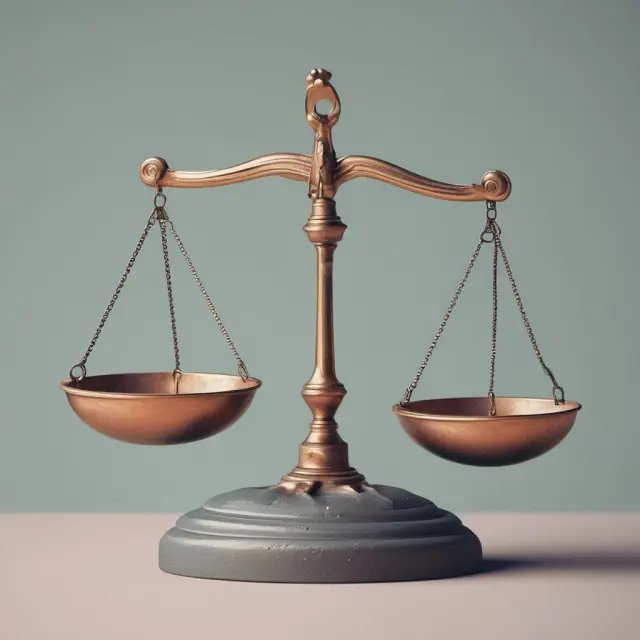 Scale illustrating the tension between a denied NEXUS application and unrestricted border access