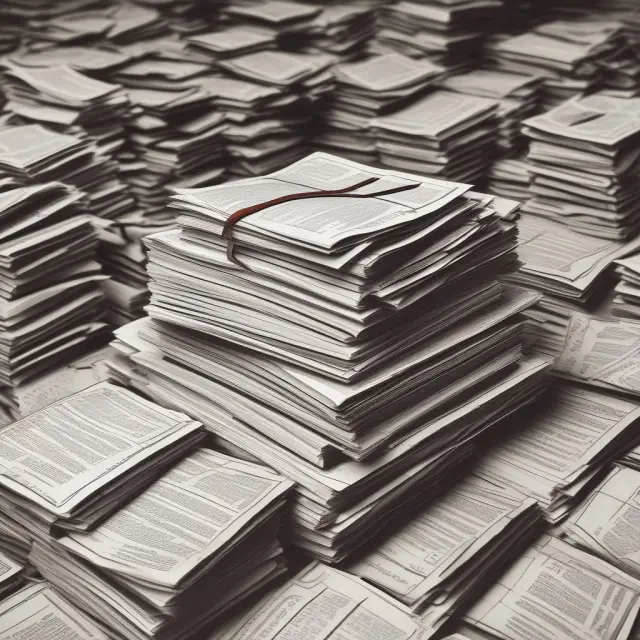 A stack of financial documents reveals a NINJA loan, illustrating their discreet existence